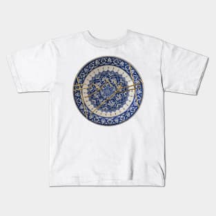 Kintsugi Japanese Golden Joinery Kids T-Shirt